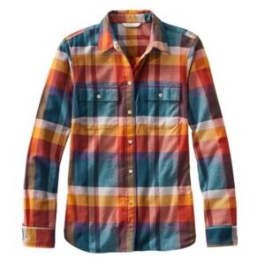 Women’s L.L. Bean Signature Lightweight Flannel Shirt